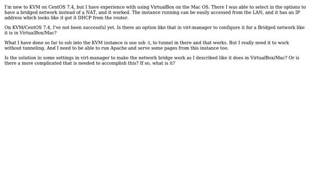 DevOps & SysAdmins: Configuration of network bridge for KVM on CentOS 7.4 смотреть онлайн