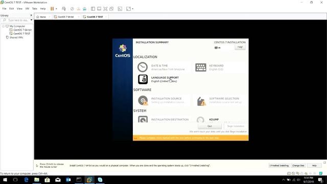 Cara menginstal Linux centos dengan vmware workstation смотреть онлайн