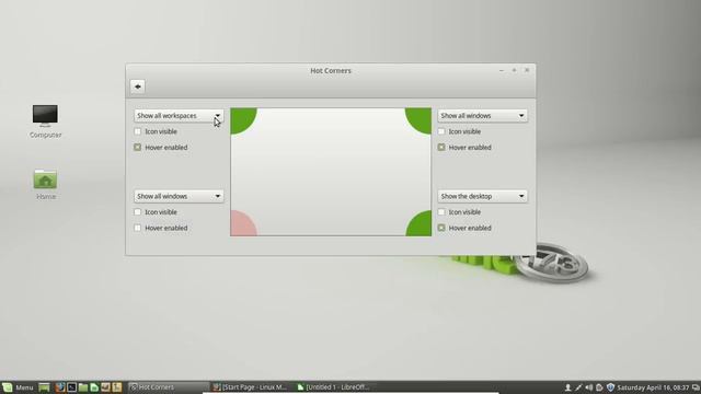 Introduction to Linux Mint - #16 How to use Hot conner смотреть онлайн