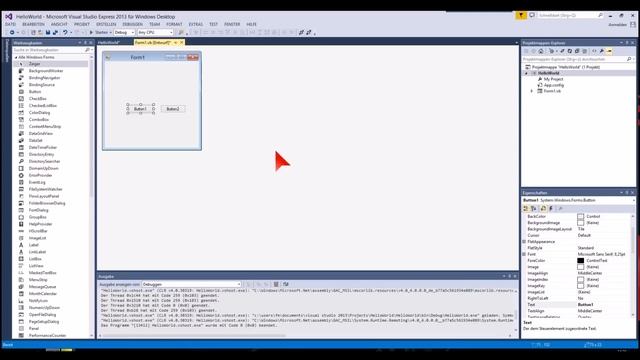 Visual Studio 2013 Express Tutorial #001 deutsch - Einführung in die IDE sowie Hello World смотреть онлайн