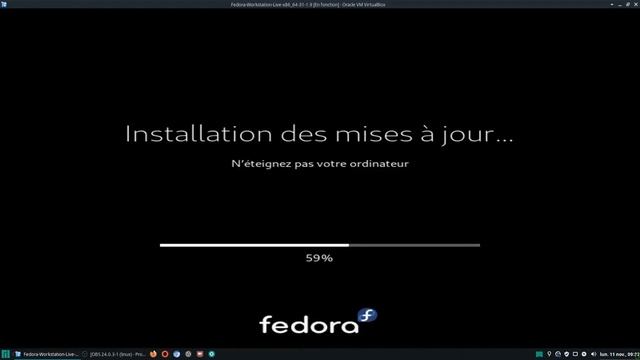j'Updates des mises a jour Windows 10 sur fedora 31 Linux ... смотреть онлайн