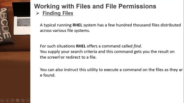 113- RHCSA Linux : Module 3 : Working With Files and File Permissions | Finding Files смотреть онлайн