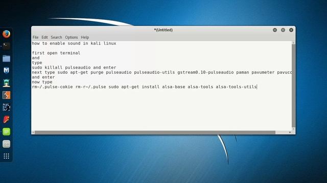 How to enable sound in kali linux kali linux me sound kaise shro kare chalo kare смотреть онлайн