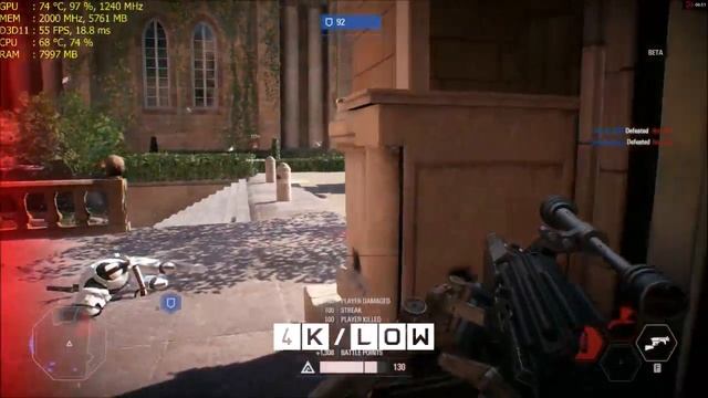 RX 470 | STAR WARS Battlefront II BETA | 1080p | 1440p | 4K смотреть онлайн