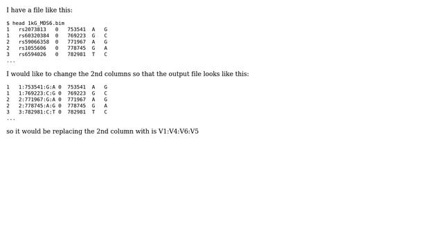 Unix & Linux: How to replace content of a column with values from another 3 columns? смотреть онлайн