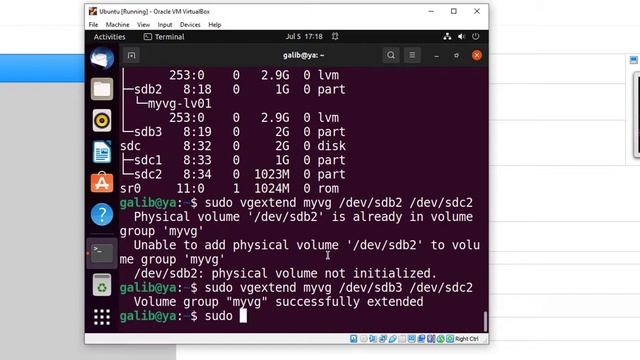 Linux 09 LVM Disk Management Bangla смотреть онлайн