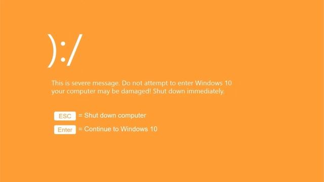 windows 10 is weird ( kill screen version ) смотреть онлайн