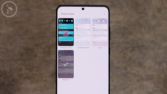 Cara Ubah Tampilan dan Warna Panel Notifikasi HP Samsung Di Theme Park - One UI 3.0 & 3.1 Android 1 смотреть онлайн