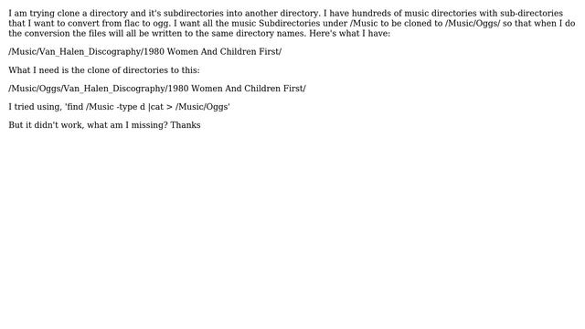 How to clone a directory list to another directory? (2 Solutions!!) смотреть онлайн