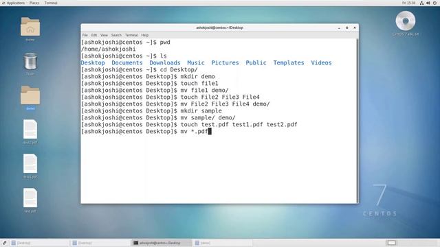 #14 Linux command line | $ mv command_ смотреть онлайн