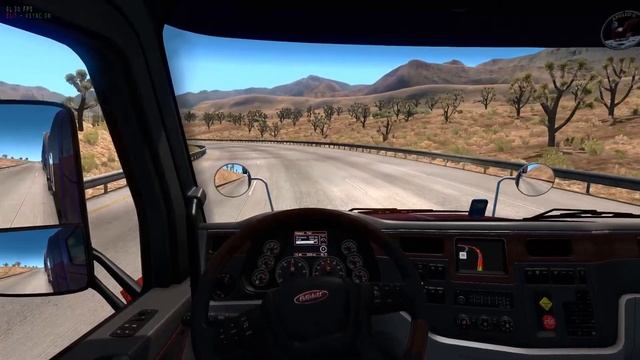 (Pt.1) Peterbilt 579 | Deliverance from Las Vegas to Oxnard | ATS смотреть онлайн