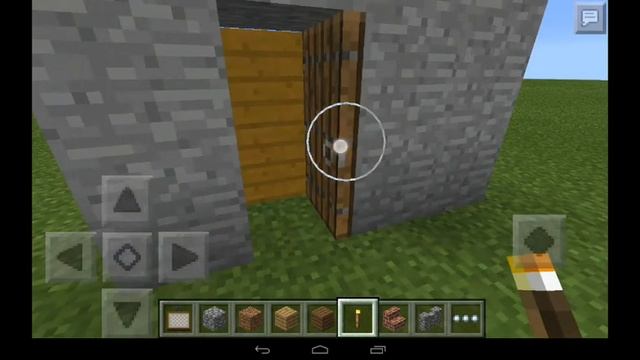 Minecraft PE #2 Делаем секретный вход/выход. смотреть онлайн