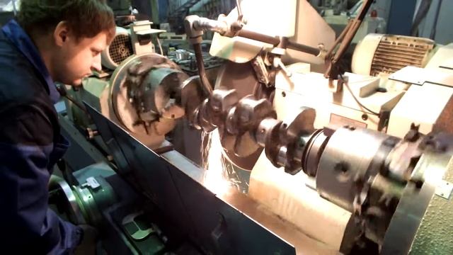 Колен вал шлифовка смотреть онлайн
