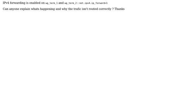 Unix & Linux: route trafic between 2 wireguards tunnels смотреть онлайн