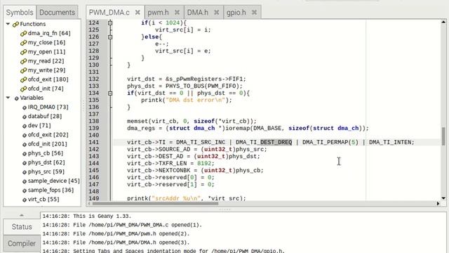 Урок 11 PWM - DMA Linux User space - Kernel space приклад смотреть онлайн