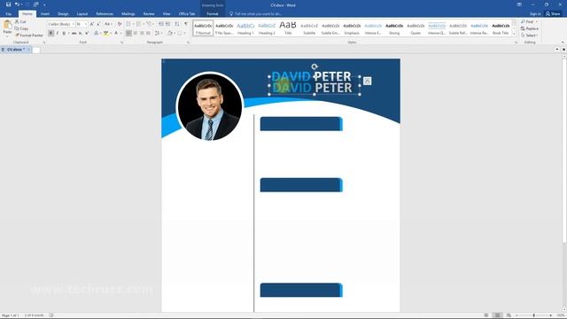 Resume Design in MS Word 2019, 2021, 2024 | Microsoft Word CV Design Tutorial For Beginners смотреть онлайн