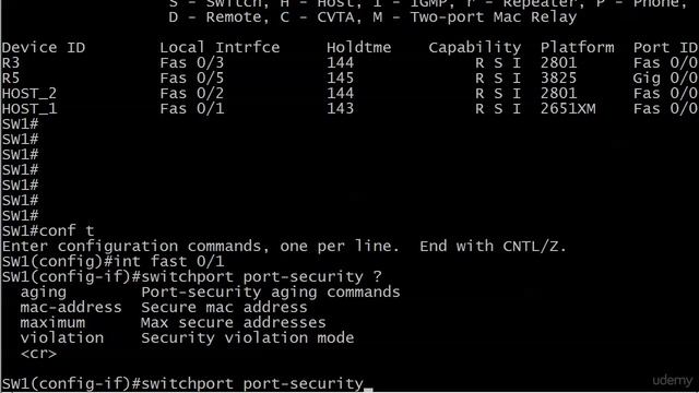 27 Intro And Port Security Basics смотреть онлайн