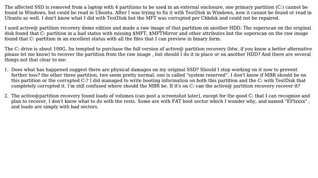 Partition recovery for NTFS partition with corrupted MFT смотреть онлайн