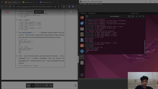 Operasi Input Output Linux смотреть онлайн
