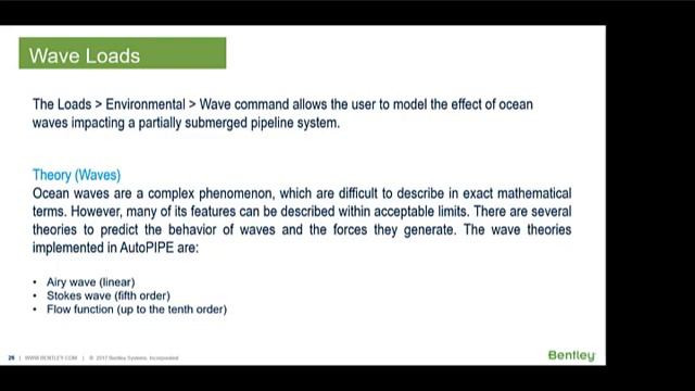 Overview of Advanced Flexibility Analysis using AutoPIPE Advanced смотреть онлайн