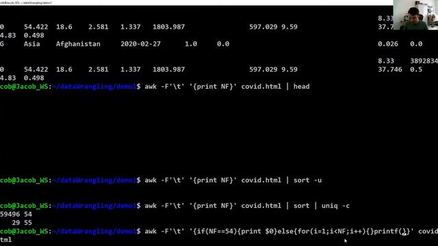 Data Cleaning in AWK смотреть онлайн
