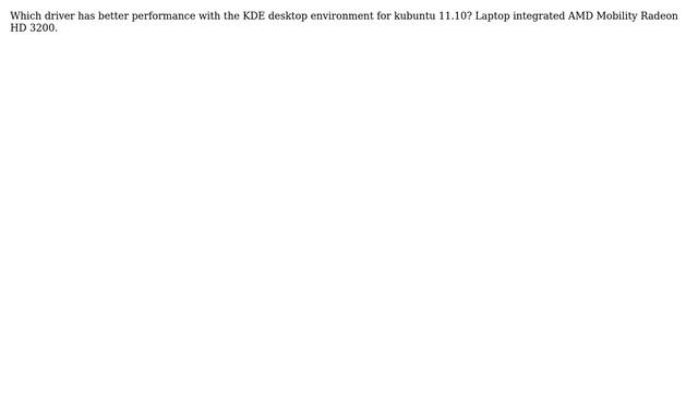 Kubuntu proprietary drivers vs open source смотреть онлайн