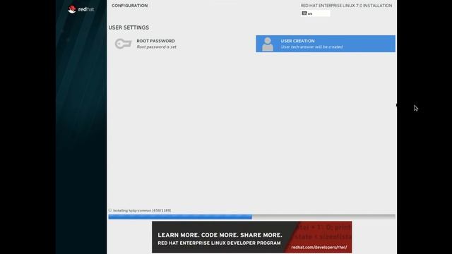 How to Install RHEL Red Hat Enterprise Linux in GUI mode смотреть онлайн
