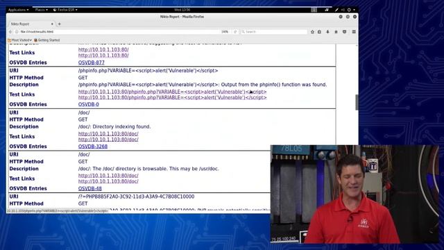 Nikto Basics Kali Linux смотреть онлайн