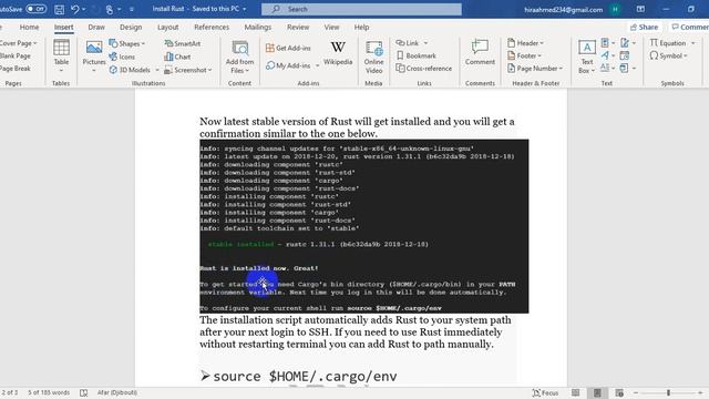 Installation of Rust Programming Language on Ubuntu System смотреть онлайн