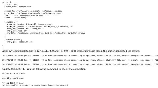 "768 worker_connections are not enough" error after a fresh installation of nginx and ROR смотреть онлайн