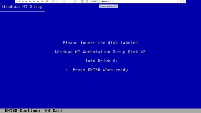 This is how difficult it is to install Windows NT 3.5 смотреть онлайн