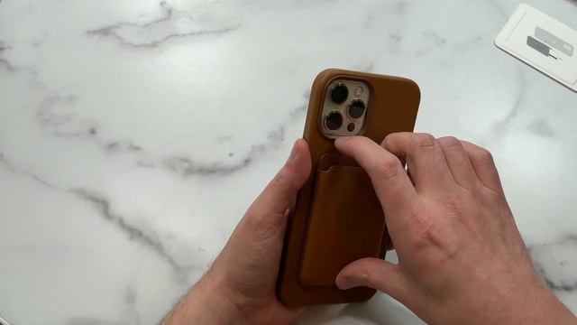 Apple Leather Wallet with MagSafe Saddle Brown Unboxing and Review смотреть онлайн