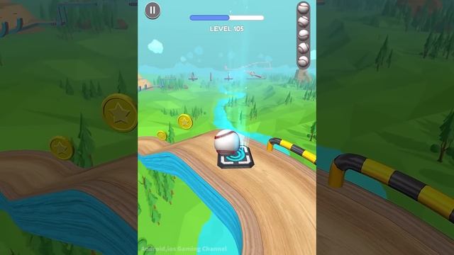 Going Balls - All Levels Gameplay Android,ios (Level 105) смотреть онлайн