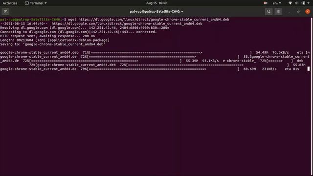 HOW TO DOWNLOAD GOOGLE CHROME BOWSER IN UBUNTI LINUX SYSTEM SOFTWARE смотреть онлайн