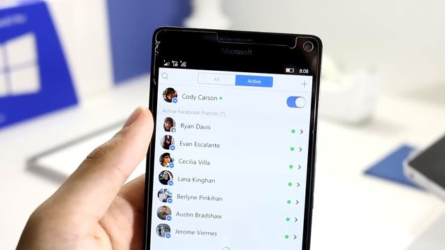 Facebook Messenger Beta for Windows 10 Mobile смотреть онлайн
