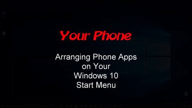 Your Phone App - Run Android Phone Apps From Your Windows 10 Desktop смотреть онлайн