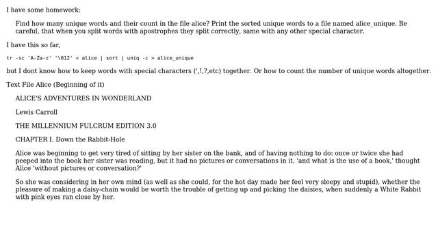 Unix & Linux: Use command line to print number of unique words (2 Solutions!!) смотреть онлайн