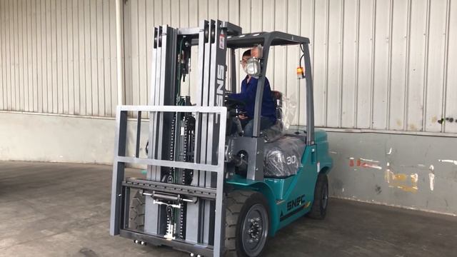 snsc forklift 3 tons with japan isuzu c240 engine смотреть онлайн
