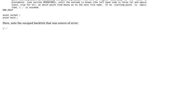 Bad substitution: no closing "`" in a heredoc / EOF (2 Solutions!!) смотреть онлайн