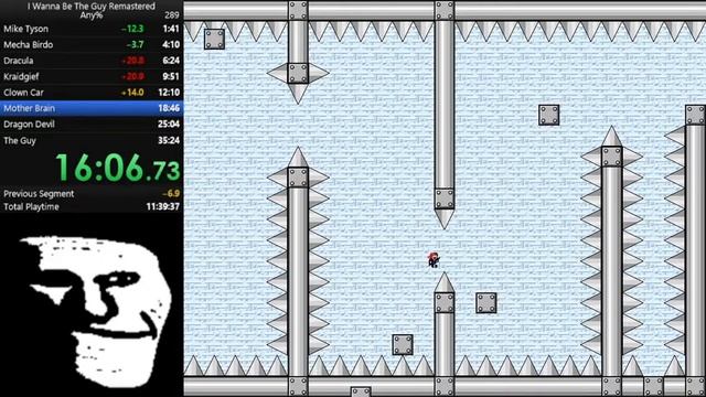 I Wanna Be The Guy Remastered Any% Speedrun in 32:03 by mudspud (Medium, No Autofire) смотреть онлайн