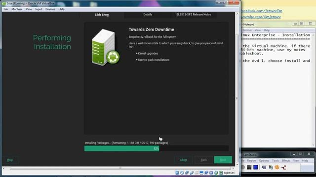 Suse Linux Enterprise - Installation смотреть онлайн