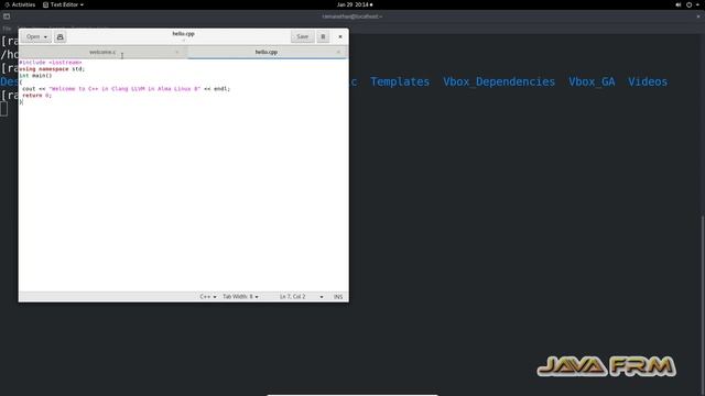 How to install Clang LLVM 16 from DVD and how to compile and run C/C++ on Alma Linux 8 смотреть онлайн