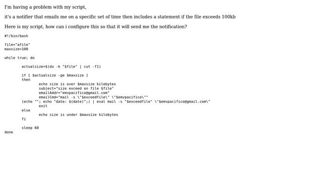 Unix & Linux: Email Bash Script смотреть онлайн
