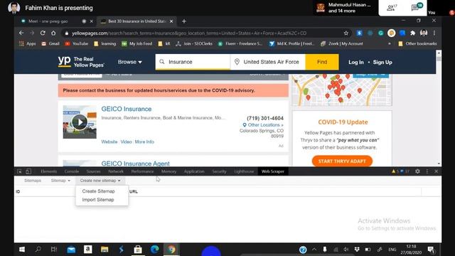 Lead generation | Organic lead | web scraping | data scraping ( Part-2)-US IT Academy смотреть онлайн