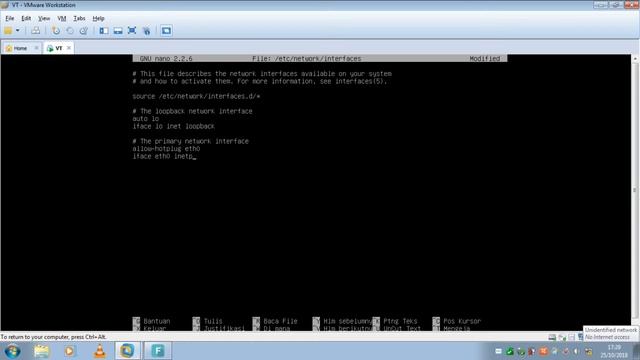 KONFIGURASI IP DEBIAN смотреть онлайн