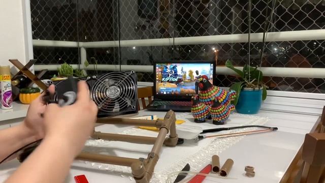 Base cooler gamer de PVC 😈 2AME550 diy смотреть онлайн