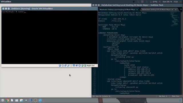 Local Hosting Debian (VM) V.2 смотреть онлайн