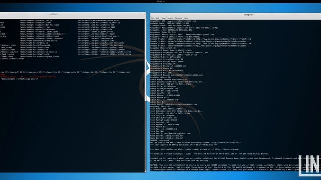 Recon-ng and what it can do! Juicy information... смотреть онлайн
