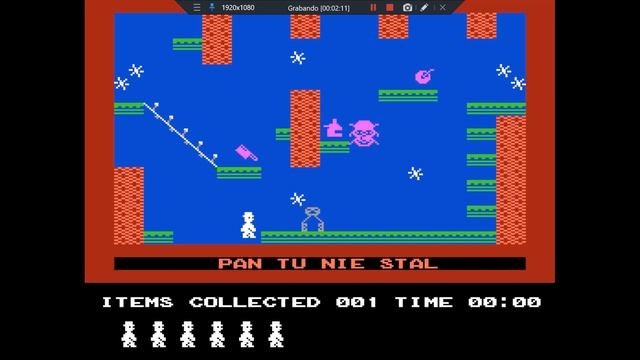 Jet Set Willy - Nintendo NES - jgnes Version 0.1.0 Emulator - Test Windows 10 смотреть онлайн