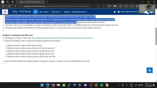 Practica 2 - IP tables/UFW смотреть онлайн